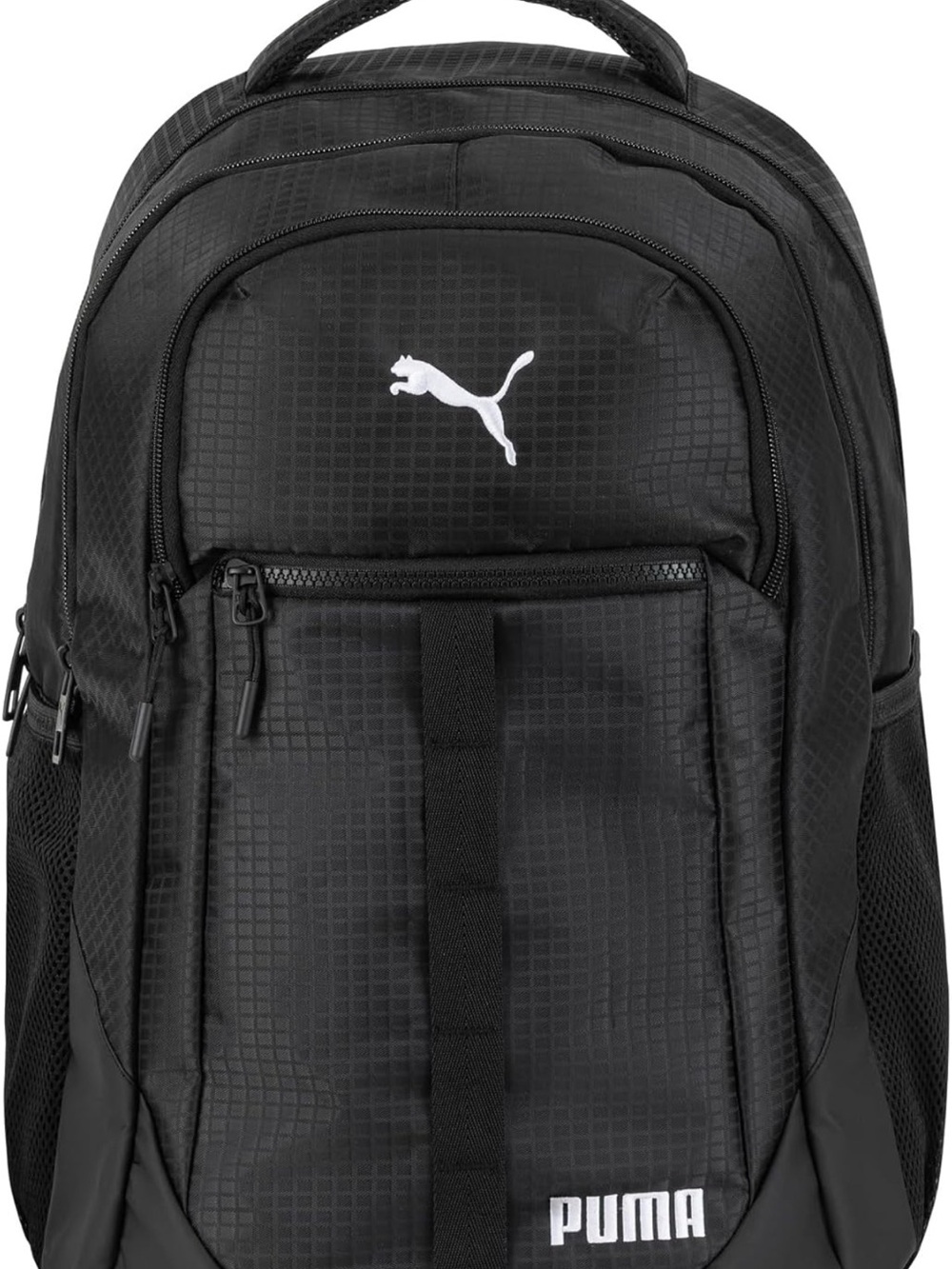 Puma Black Men's Backpack with White Logo